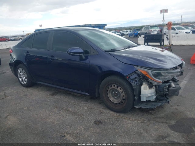 46249996 :رقم المزاد ، JTDEPRAE1LJ006694 vin ، 2020 Toyota Corolla Le مزاد بيع