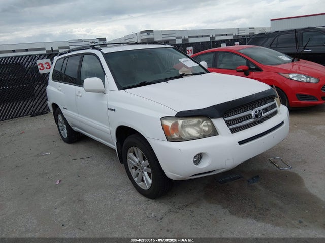 2007 Toyota Highlander Hybrid Limited V6 მანქანა იყიდება აუქციონზე, vin: JTEDW21A770017001, აუქციონის ნომერი: 46250015