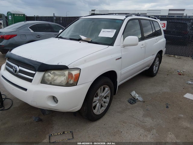 2007 Toyota Highlander Hybrid Limited V6 მანქანა იყიდება აუქციონზე, vin: JTEDW21A770017001, აუქციონის ნომერი: 46250015