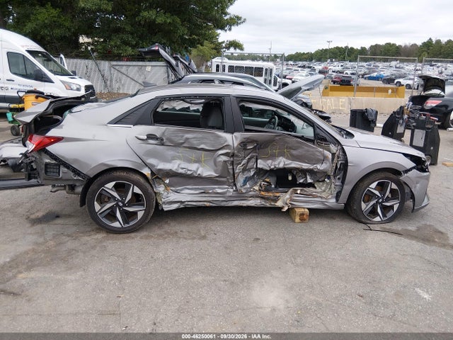 Aukcja sprzedaży 2021 Hyundai Elantra Sel, vin: KMHLN4AG3MU110052, numer aukcji: 46250061