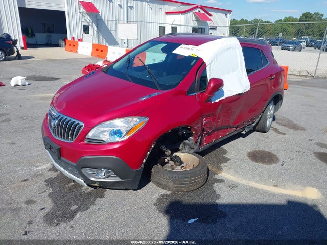 46250070 :رقم المزاد ، KL4CJCSB4FB125861 vin ، 2015 Buick Encore Leather مزاد بيع