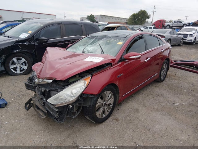 46250120 :رقم المزاد ، KMHEC4A46EA104205 vin ، 2014 Hyundai Sonata Hybrid Limited مزاد بيع