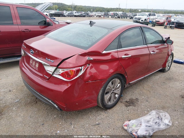 46250120 :رقم المزاد ، KMHEC4A46EA104205 vin ، 2014 Hyundai Sonata Hybrid Limited مزاد بيع