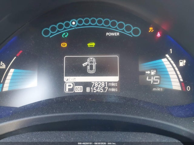 Продаж на аукціоні авто 2016 Nissan Leaf S, vin: 1N4AZ0CP6GC305181, номер лоту: 46250151