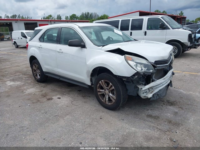 2017 Chevrolet Equinox Ls მანქანა იყიდება აუქციონზე, vin: 2GNALBEK9H1564450, აუქციონის ნომერი: 46250196