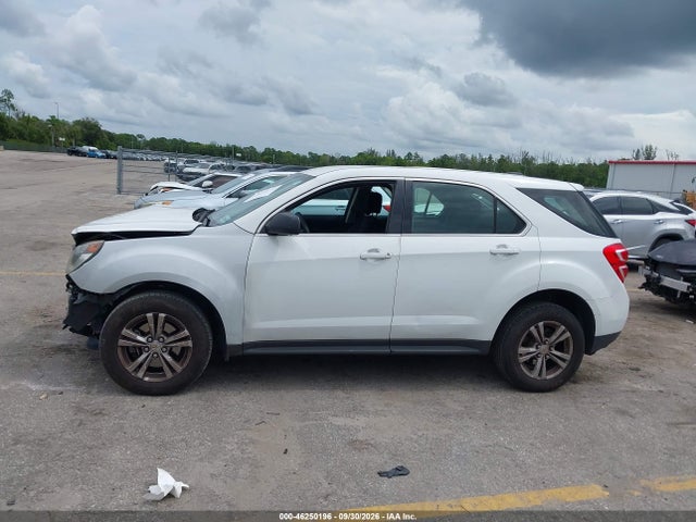 2017 Chevrolet Equinox Ls მანქანა იყიდება აუქციონზე, vin: 2GNALBEK9H1564450, აუქციონის ნომერი: 46250196