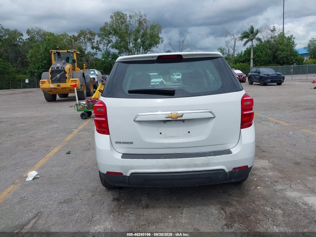 2017 Chevrolet Equinox Ls მანქანა იყიდება აუქციონზე, vin: 2GNALBEK9H1564450, აუქციონის ნომერი: 46250196