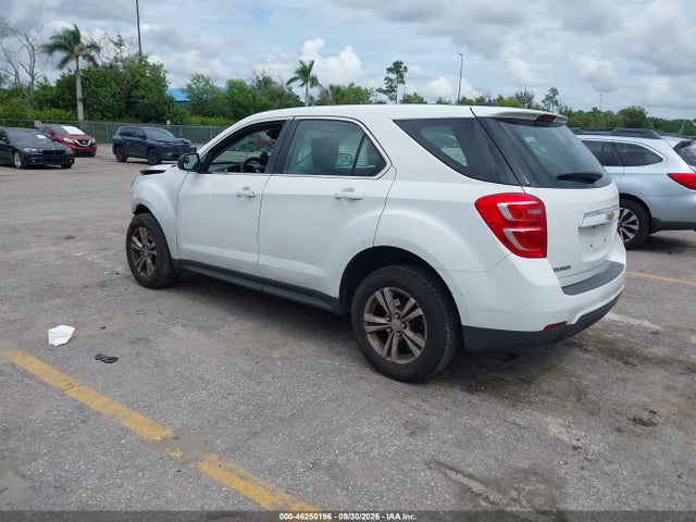 2017 Chevrolet Equinox Ls მანქანა იყიდება აუქციონზე, vin: 2GNALBEK9H1564450, აუქციონის ნომერი: 46250196