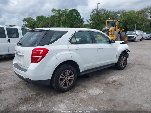 2017 Chevrolet Equinox Ls მანქანა იყიდება აუქციონზე, vin: 2GNALBEK9H1564450, აუქციონის ნომერი: 46250196