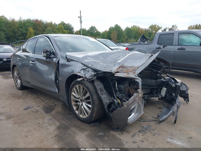 46250283 :رقم المزاد ، JN1EV7AR2KM591542 vin ، 2019 Infiniti Q50 3.0t Luxe مزاد بيع