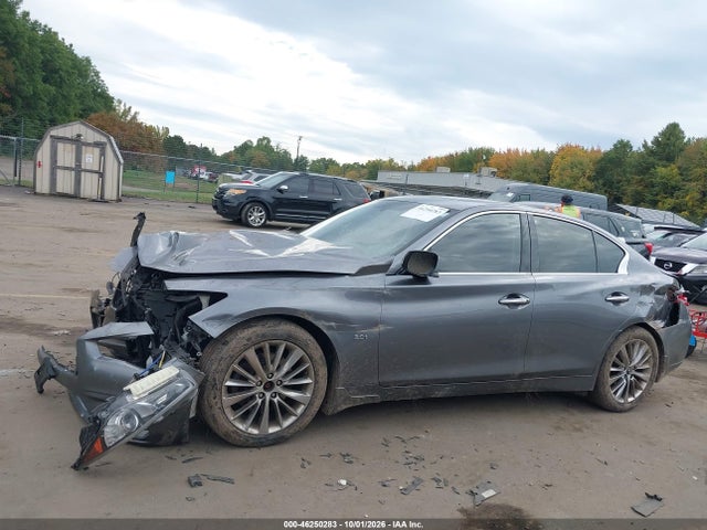 Продаж на аукціоні авто 2019 Infiniti Q50 3.0t Luxe, vin: JN1EV7AR2KM591542, номер лоту: 46250283