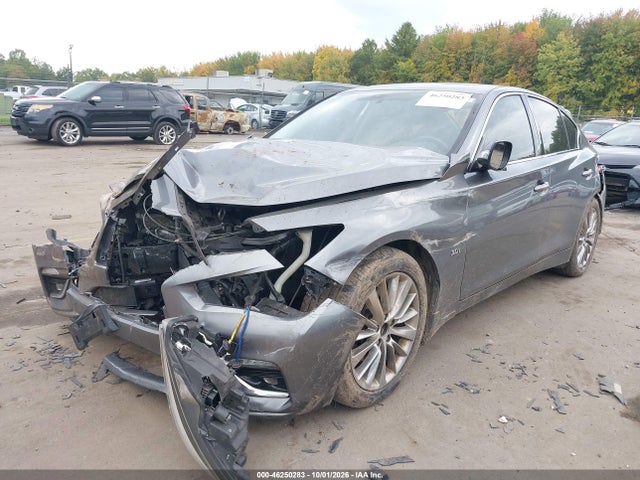Продаж на аукціоні авто 2019 Infiniti Q50 3.0t Luxe, vin: JN1EV7AR2KM591542, номер лоту: 46250283