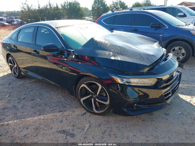 Продажа на аукционе авто 2022 Honda Accord Sport, vin: 1HGCV1F33NA087885, номер лота: 46250289