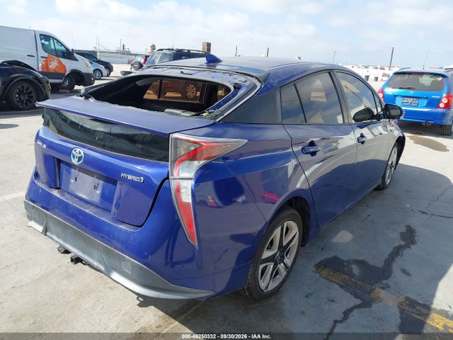 Продаж на аукціоні авто 2016 Toyota Prius Three Touring, vin: JTDKARFU9G3523174, номер лоту: 46250332