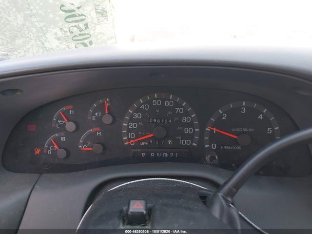 1997 Ford F-150 Lariat/standard/xl/xlt მანქანა იყიდება აუქციონზე, vin: 1FTDX1762VNA13095, აუქციონის ნომერი: 46250506