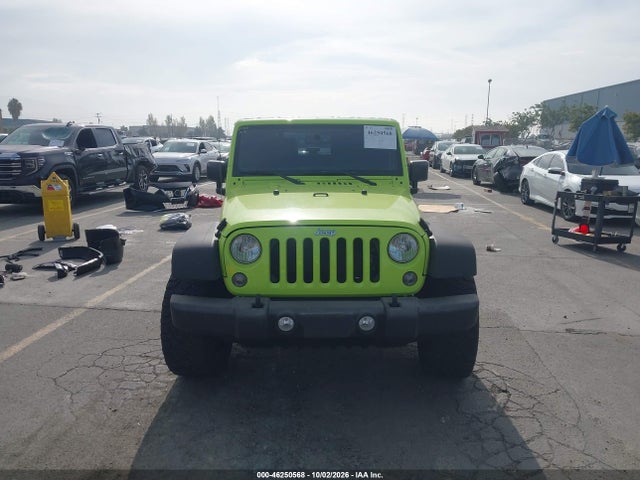 46250568 :رقم المزاد ، 1C4AJWAG4HL538873 vin ، 2017 Jeep Wrangler Sport 4x4 مزاد بيع