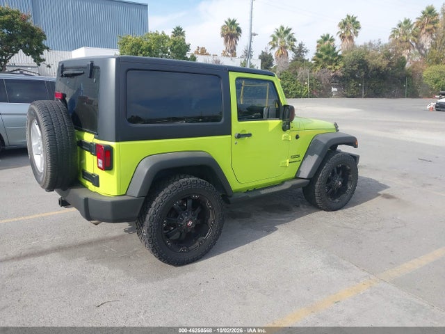 46250568 :رقم المزاد ، 1C4AJWAG4HL538873 vin ، 2017 Jeep Wrangler Sport 4x4 مزاد بيع