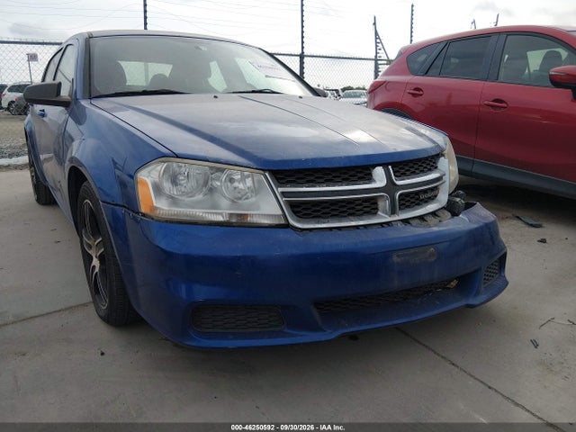 46250592 :رقم المزاد ، 1C3CDZAB1CN265074 vin ، 2012 Dodge Avenger Se مزاد بيع