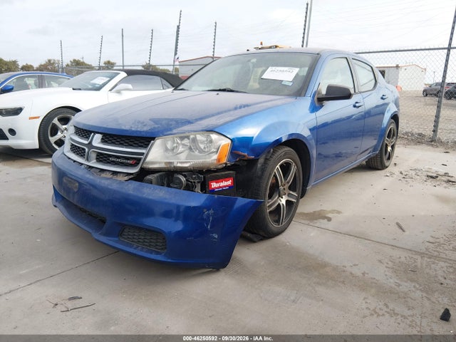 46250592 :رقم المزاد ، 1C3CDZAB1CN265074 vin ، 2012 Dodge Avenger Se مزاد بيع