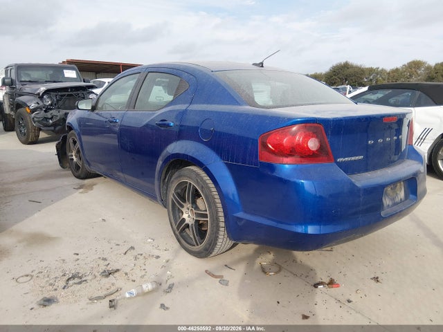 46250592 :رقم المزاد ، 1C3CDZAB1CN265074 vin ، 2012 Dodge Avenger Se مزاد بيع
