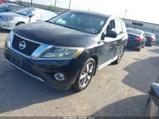 Продажа на аукционе авто 2015 Nissan Pathfinder Platinum, vin: 5N1AR2MN8FC672290, номер лота: 46250748