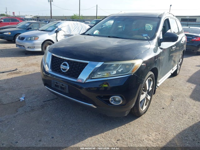 Продажа на аукционе авто 2015 Nissan Pathfinder Platinum, vin: 5N1AR2MN8FC672290, номер лота: 46250748