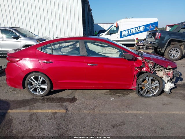 46250776 :رقم المزاد ، KMHD84LF5HU127506 vin ، 2017 Hyundai Elantra Limited مزاد بيع