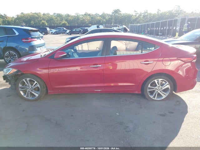 46250776 :رقم المزاد ، KMHD84LF5HU127506 vin ، 2017 Hyundai Elantra Limited مزاد بيع