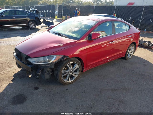 46250776 :رقم المزاد ، KMHD84LF5HU127506 vin ، 2017 Hyundai Elantra Limited مزاد بيع