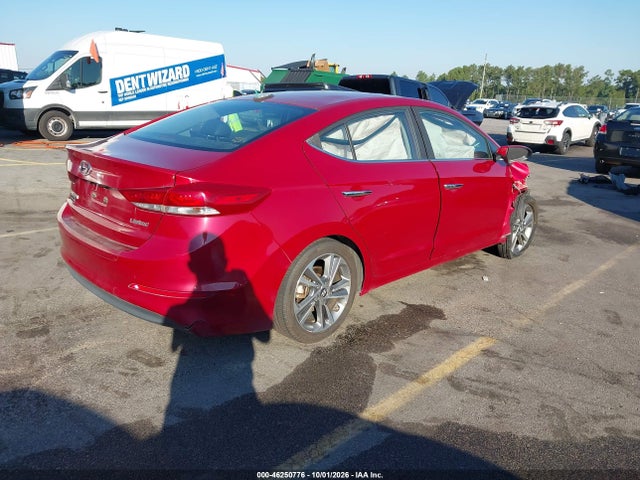 46250776 :رقم المزاد ، KMHD84LF5HU127506 vin ، 2017 Hyundai Elantra Limited مزاد بيع