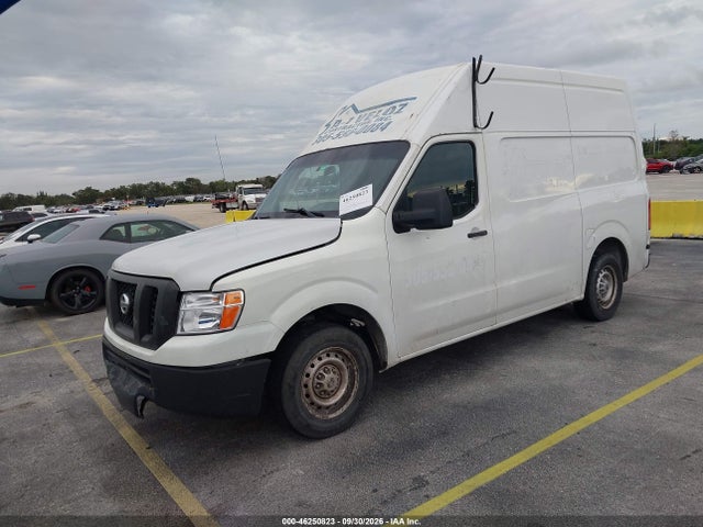 2017 Nissan Nv Cargo Nv2500 Hd S V6 მანქანა იყიდება აუქციონზე, vin: 1N6BF0LY3HN800103, აუქციონის ნომერი: 46250823