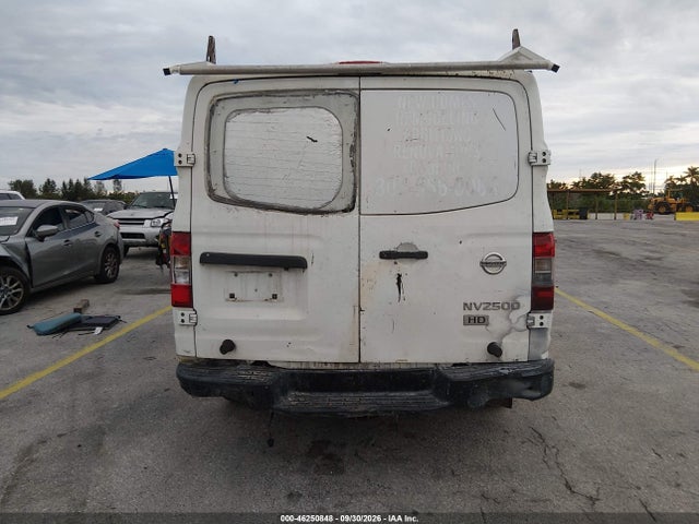 2015 Nissan Nv Cargo Nv2500 Hd Sv V6 მანქანა იყიდება აუქციონზე, vin: 1N6BF0KY7FN808011, აუქციონის ნომერი: 46250848