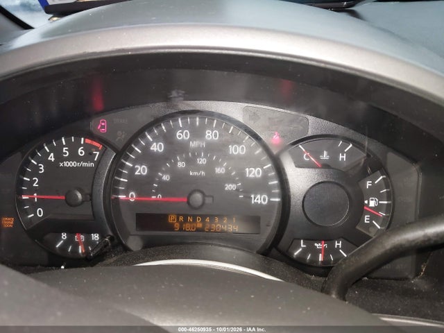 46250935 :رقم المزاد ، 1N6BA07A75N518117 vin ، 2005 Nissan Titan Xe مزاد بيع
