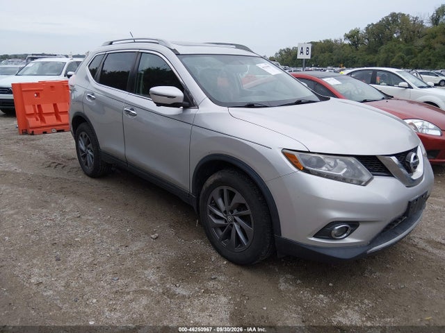 Продаж на аукціоні авто 2016 Nissan Rogue Sl, vin: 5N1AT2MV2GC744104, номер лоту: 46250967