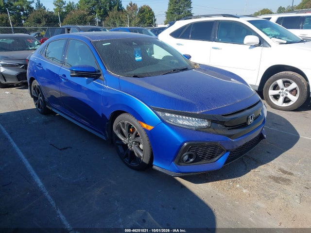 2019 Honda Civic Sport Touring მანქანა იყიდება აუქციონზე, vin: SHHFK7H94KU223192, აუქციონის ნომერი: 46251021