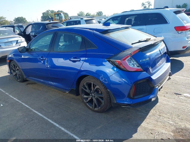 2019 Honda Civic Sport Touring მანქანა იყიდება აუქციონზე, vin: SHHFK7H94KU223192, აუქციონის ნომერი: 46251021