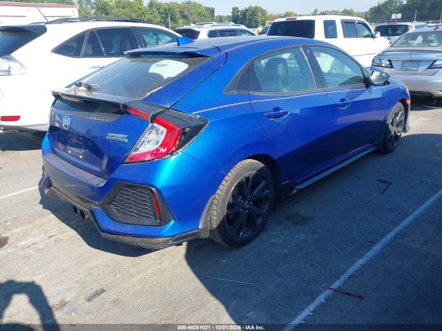 2019 Honda Civic Sport Touring მანქანა იყიდება აუქციონზე, vin: SHHFK7H94KU223192, აუქციონის ნომერი: 46251021