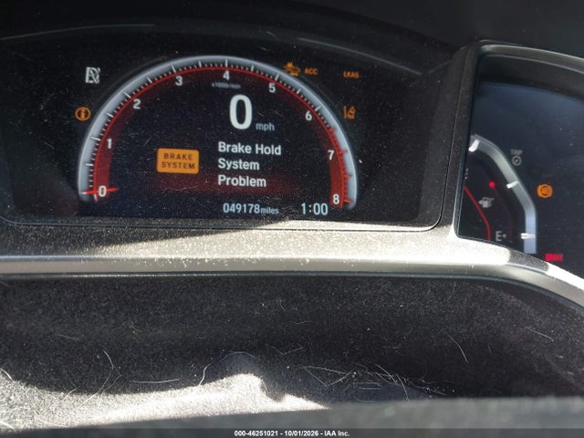 2019 Honda Civic Sport Touring მანქანა იყიდება აუქციონზე, vin: SHHFK7H94KU223192, აუქციონის ნომერი: 46251021