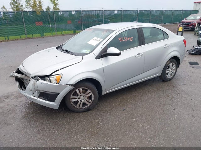 46251045 :رقم المزاد ، 1G1JC5SH2E4202424 vin ، 2014 Chevrolet Sonic Lt Auto مزاد بيع
