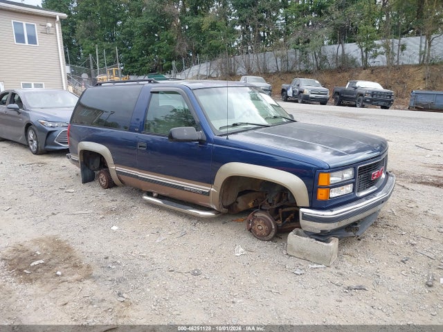 1997 Gmc Yukon Sl მანქანა იყიდება აუქციონზე, vin: 3GKEK18RXVG517600, აუქციონის ნომერი: 46251128