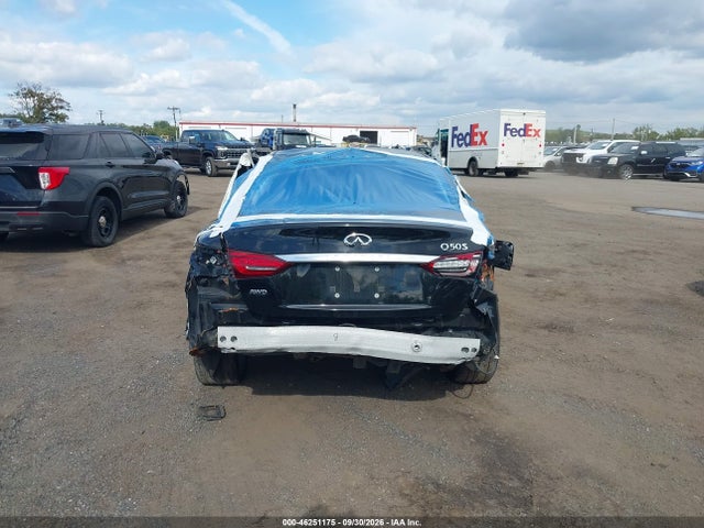 46251175 :رقم المزاد ، JN1EV7AR2JM441204 vin ، 2018 Infiniti Q50 3.0t Sport مزاد بيع