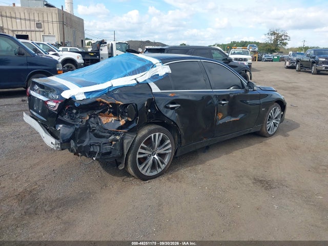 46251175 :رقم المزاد ، JN1EV7AR2JM441204 vin ، 2018 Infiniti Q50 3.0t Sport مزاد بيع
