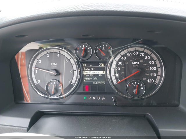 Продаж на аукціоні авто 2011 Ram Ram 1500 Laramie, vin: 1D7RV1CT9BS654335, номер лоту: 46251251