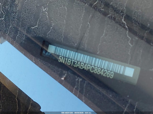 46251285 :رقم المزاد ، 5N1BT3AB4PC884269 vin ، 2023 Nissan Rogue S Intelligent Awd مزاد بيع
