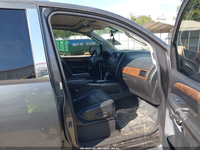2011 Nissan Armada Platinum მანქანა იყიდება აუქციონზე, vin: 5N1BA0NE1BN614504, აუქციონის ნომერი: 46251347