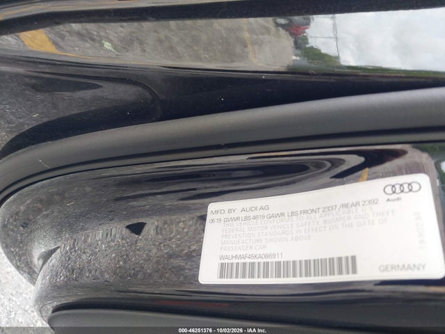 Продаж на аукціоні авто 2019 Audi A4 40 Premium, vin: WAUHMAF45KA086911, номер лоту: 46251376