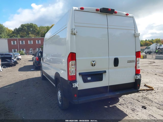 Aukcja sprzedaży 2024 Ram Promaster 2500 Tradesman High Roof 159 Wb W/pass Seat, vin: 3C6LRVDGXRE139992, numer aukcji: 46251386