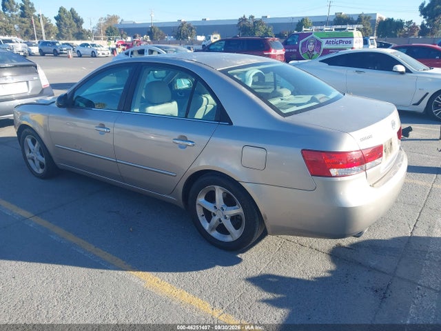 2006 Hyundai Sonata Gls V6/lx V6 მანქანა იყიდება აუქციონზე, vin: 5NPEU46F26H005337, აუქციონის ნომერი: 46251407