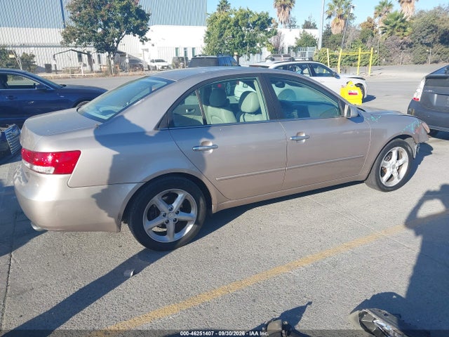 2006 Hyundai Sonata Gls V6/lx V6 მანქანა იყიდება აუქციონზე, vin: 5NPEU46F26H005337, აუქციონის ნომერი: 46251407