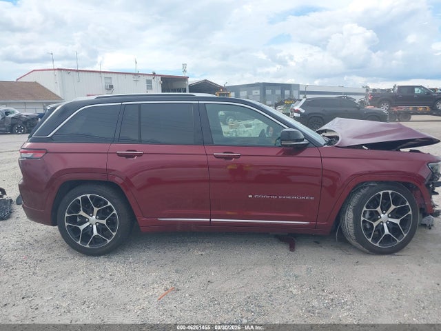 Продажа на аукционе авто 2023 Jeep Grand Cherokee 4xe Summit Reserve, vin: 1C4RJYE61P8100183, номер лота: 46251455